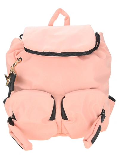See By Chloe Joy Rider Pink Patterned Drawstring Backpack with Gold Charm See By Chloe | Bags | See By Chloe Black Joy Rider Nylon  main image 3