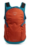 Osprey Daylite Backpack In Umber Orange/ Verdigris