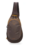 Osprey Daylite Sling Backpack In Ash/ Mamba Black