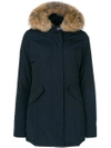 Woolrich Padded Parka In Blue