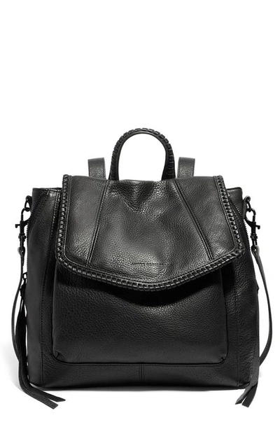 Aimee Kestenberg All For Love Convertible Leather Backpack In Black Gloved Tanned