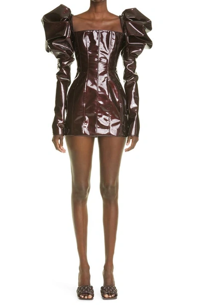 knee length dresses for ladies Plus Size PVC Loki Dress – Honour Clothing main image 0