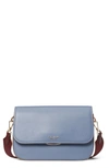 Kate Spade Buddie Leather Crossbody Bag In Bass Blue Multi