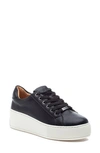 Jslides Maya Nubuck Suede Sneakers In Black