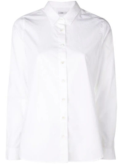 Closed Plain Fitted Shirt In White