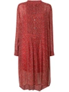 Isabel Marant Étoile Jraya Printed Dress In Red