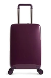 Raden The A22 22-inch Charging Wheeled Carry-on - Purple