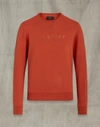 Belstaff 1924 Sweatshirt Colour: Red Ochre