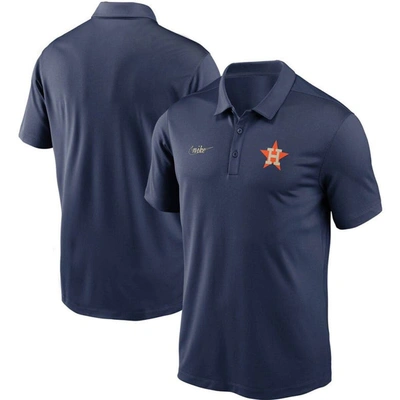 Nike Men's Navy Houston Astros Cooperstown Collection Logo Franchise Performance Polo