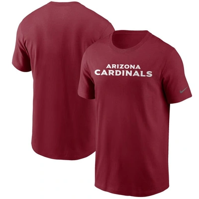 Nike Women's Wordmark Essential (nfl Arizona Cardinals) T-shirt In Red