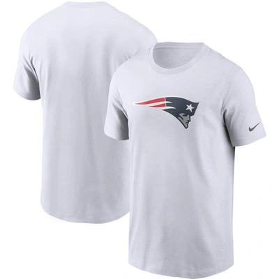 Nike Men's White New England Patriots Primary Logo T-shirt