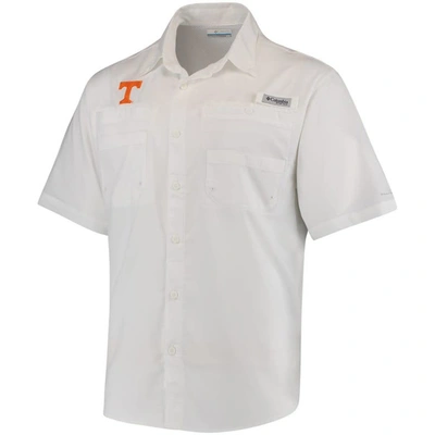 Columbia Men's White Tennessee Volunteers Tamiami Shirt