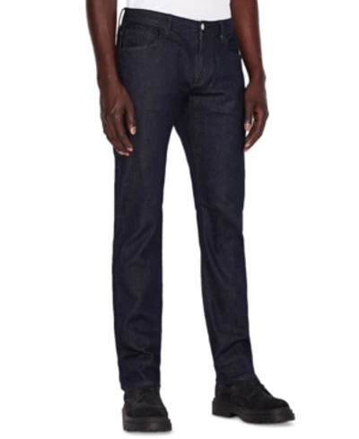 Ax Armani Exchange A X Armani Exchange Men's 5 Pocket Slim-fit Denim Jeans In Indigo