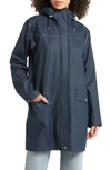 Helly Hansen Waterproof Moss Raincoat In Navy