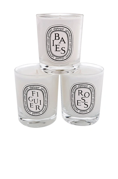 Diptyque Votive Candle Set In N,a