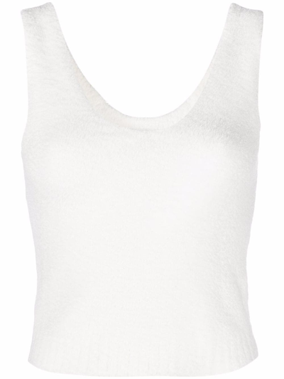 Ugg Dulcie Recycled-polyester-blend Top In Cream