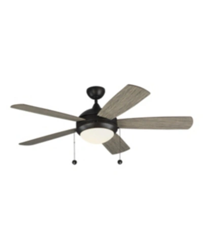 Monte Carlo The  52" Discus Classic Ceiling Fan In Aged Pewter