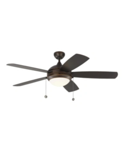 Monte Carlo The  52" Discus Outdoor Ceiling Fan In Roman Bronze