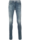 Amiri Stack Jeans In Blue