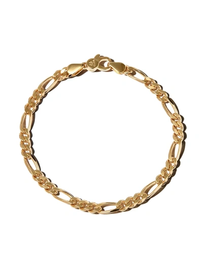 Tom Wood Gold-plated Figaro Thick Chain Bracelet