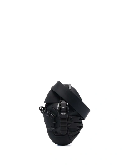 Innerraum Oval-bucked Belt Bag In Black