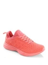 Apl Athletic Propulsion Labs Techloom Phantom Sneakers In Fire Coral