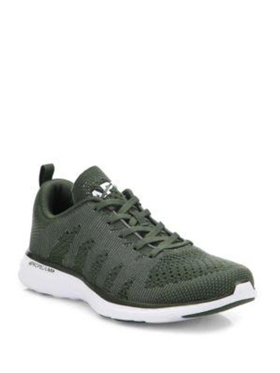 Apl Athletic Propulsion Labs Techloom Pro Cashmere Sneakers In Metallic