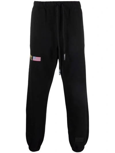 Autry Embroidered Logo Sweatpants In Black