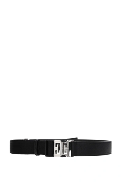 Givenchy Regular Belts Fabric In Black