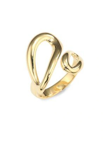 Ippolita Cherish 18k Yellow Gold Small Bypass Ring