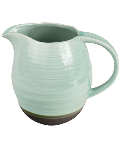 Euro Ceramica Diana 1.6 Liter Pitcher In Turquoise