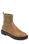 Journee Collection Women's Sabriel Sock Booties In Tan