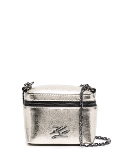 Karl Lagerfeld K/autograph Kase Mini Bag In Gold