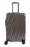 Tumi 22-inch 19 Degrees Aluminum International Expandable Spinner Carry-on In Iron