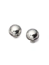 Ippolita Glamazon Sterling Silver Half Ball Button Earrings
