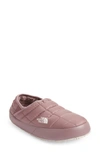 The North Face Thermoball™ Traction Water Resistant Slipper In Twilight Mauve/ Gardenia White