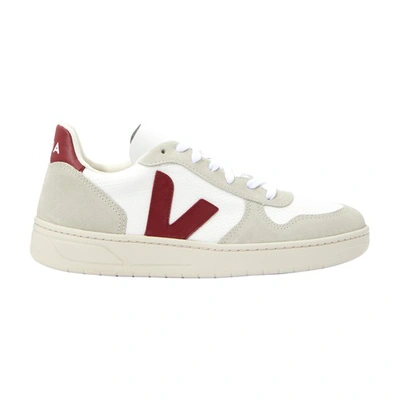 Veja Round-head Casual Shoes In White