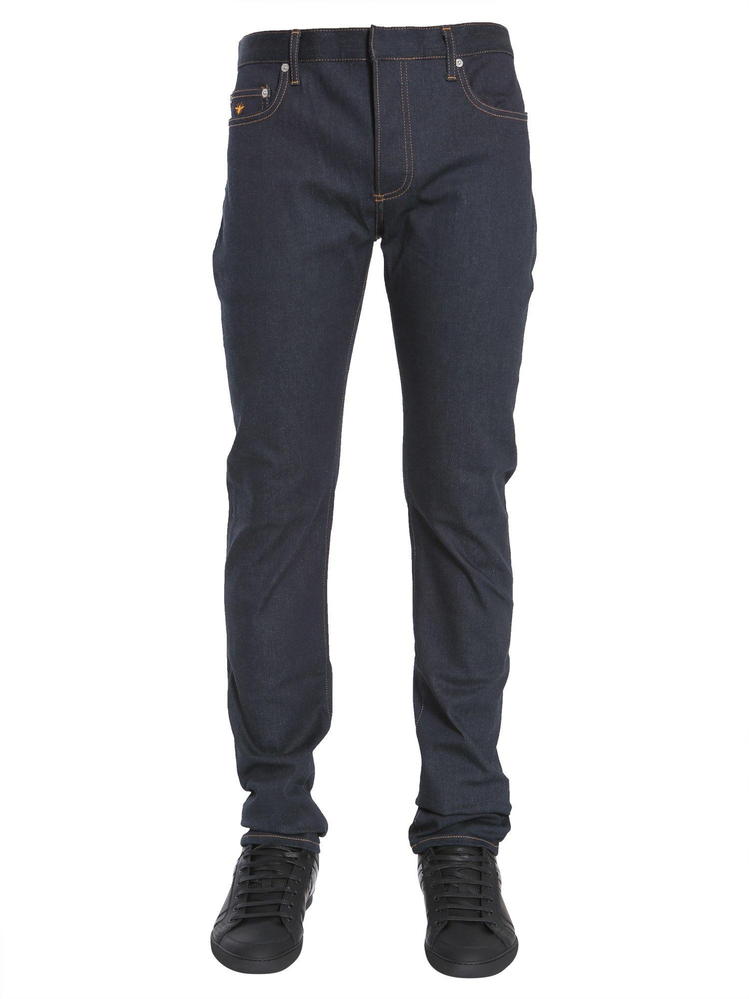 dior bee jeans