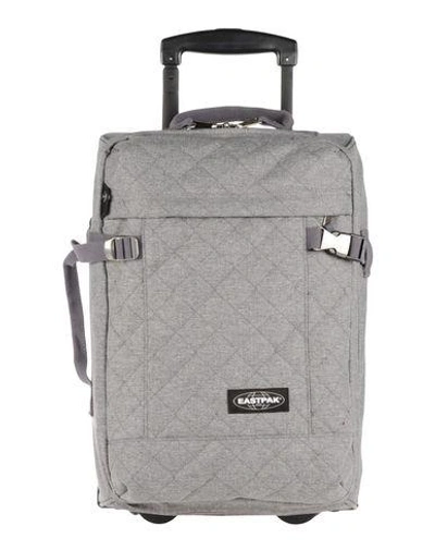 Eastpak Wheeled Luggage In Grey