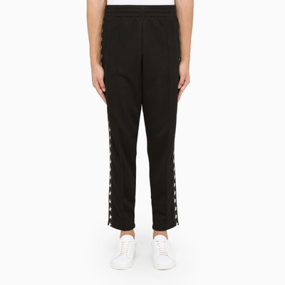Golden Goose Black Star Collection Jogging Trousers In Grey