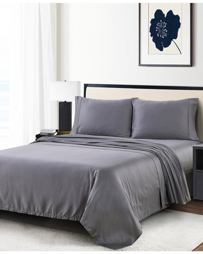 Anne Klein Reverie Sheet Set In Charcoal