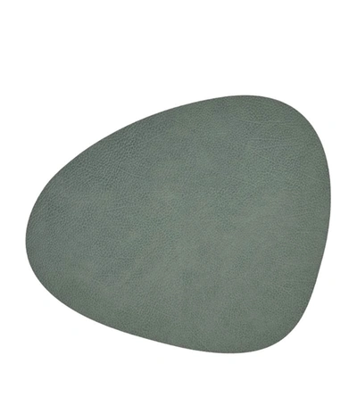 Linddna Set Of 4 Hippo Placemats (37cm X 44cm) In Green