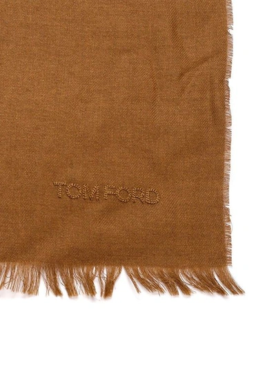 Tom Ford Men's Beige Other Materials Scarf