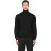 Theory Hilles Turtleneck Cashmere Sweater In Black