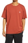 Nike Acg Performance T-shirt In Redstone