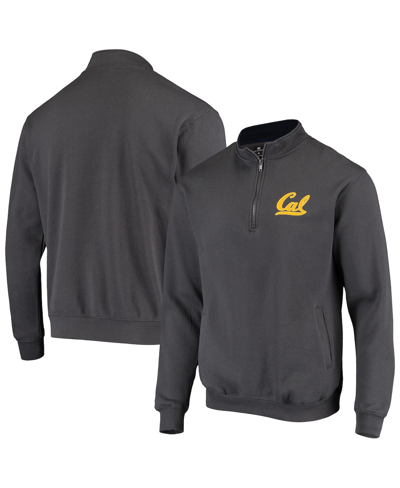 Colosseum Men's Charcoal Cal Bears Tortugas Logo Quarter-zip Jacket