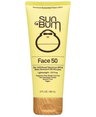 Sun Bum Spf 50 Clear Face Sunscreen Lotion 3 Oz.