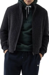 Rodd & Gunn Red Hill Water Resistant Recycled Textured Knit Bomber Jacket In Navy