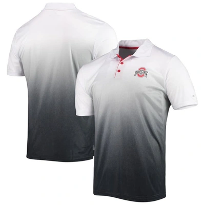 Colosseum Men's Gray Ohio State Buckeyes Magic Polo Shirt