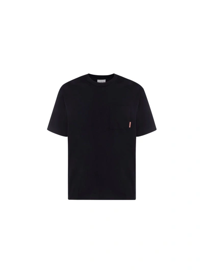 Acne Studios Men's Black Cotton T-shirt